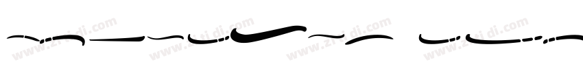 Darksite Swash字体转换